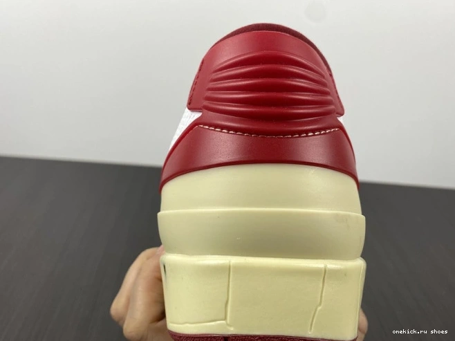 Rep White 2 Off-White Jordan DJ4375-106 Low Red Retro SP 0610